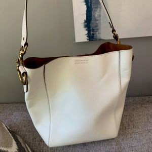 Spacious Frye bucket bag